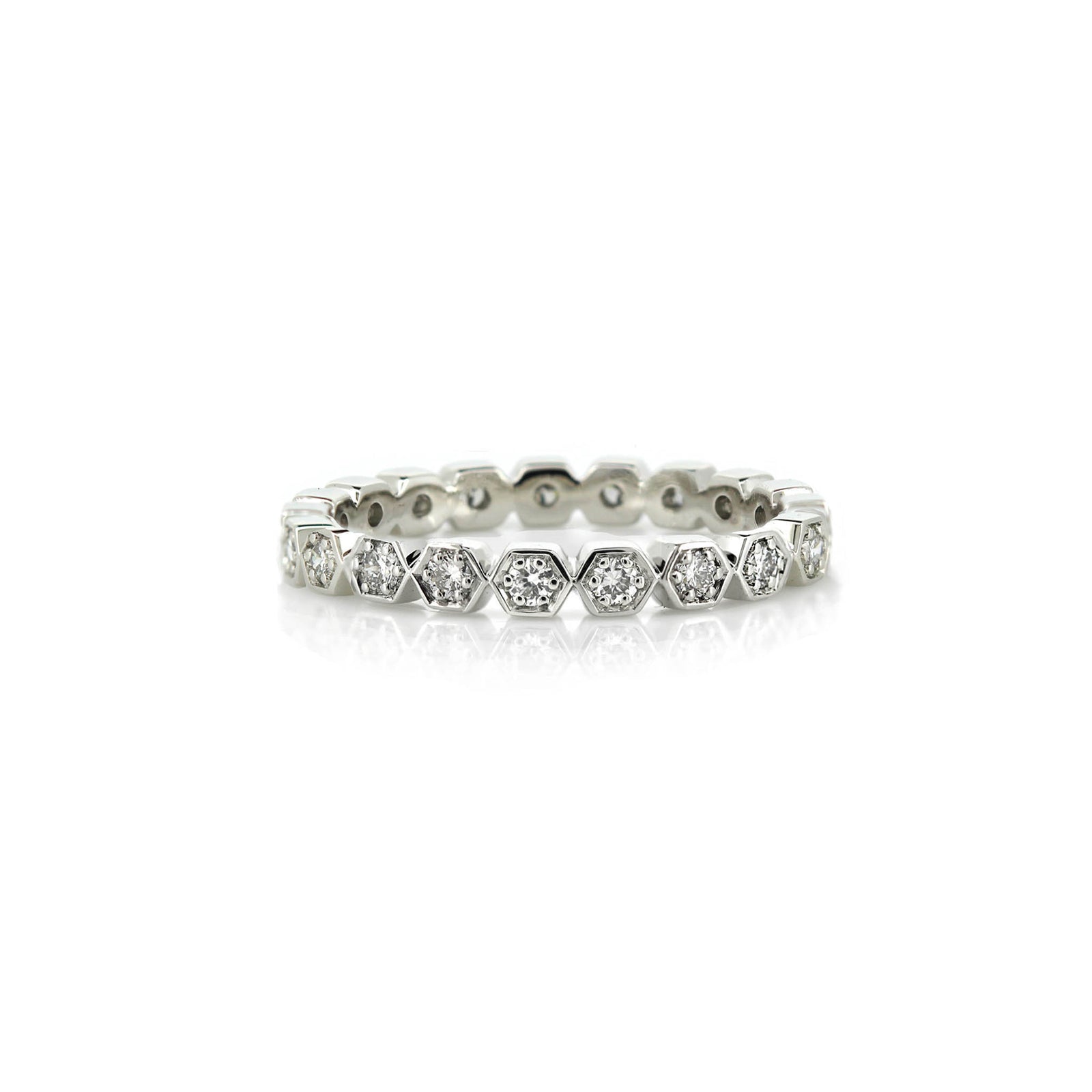 Hexa Diamond ring