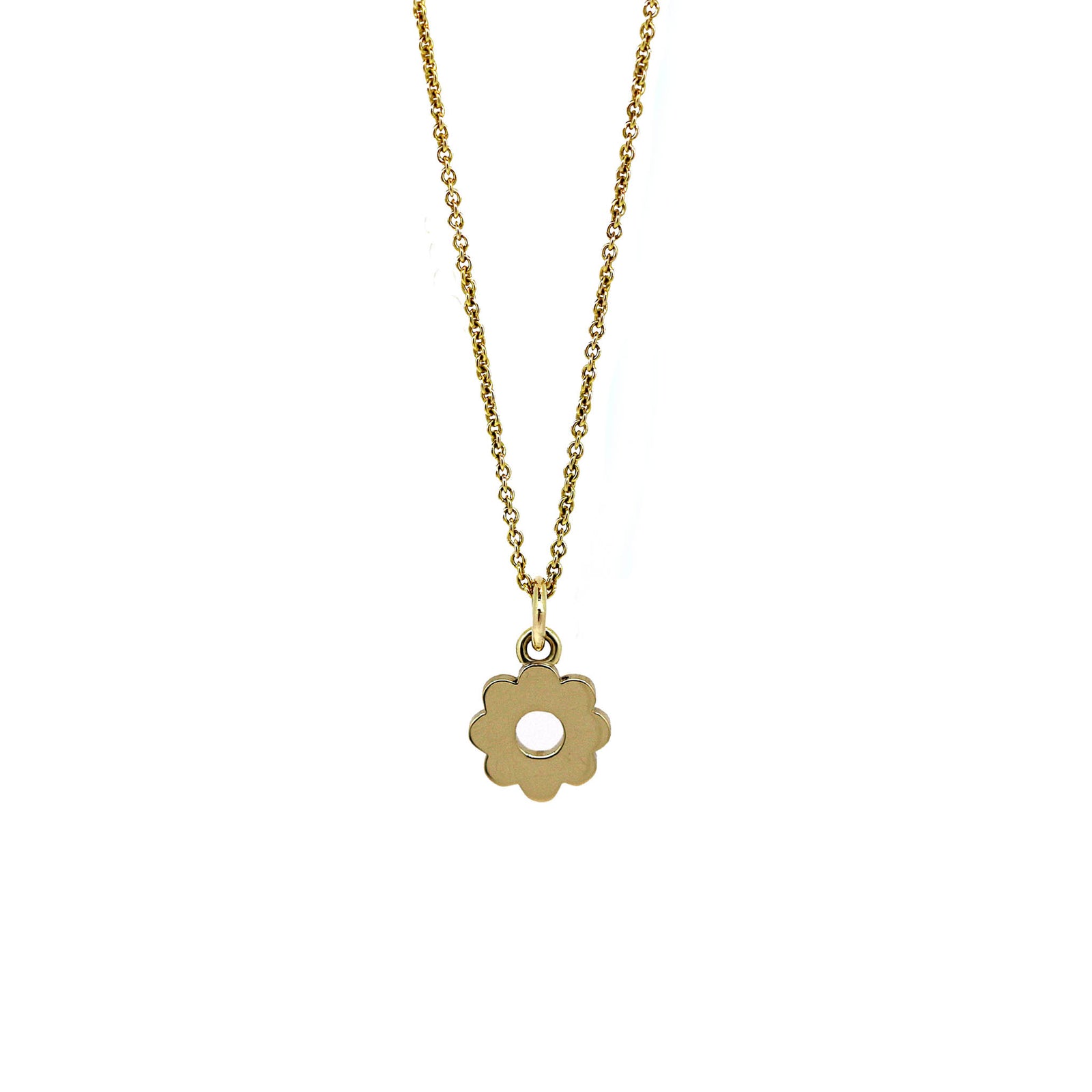 Mini Gold Daisy Necklace