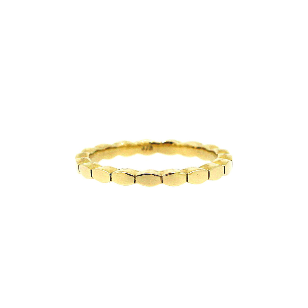 Bali gold stack ring. Perfect for stacking