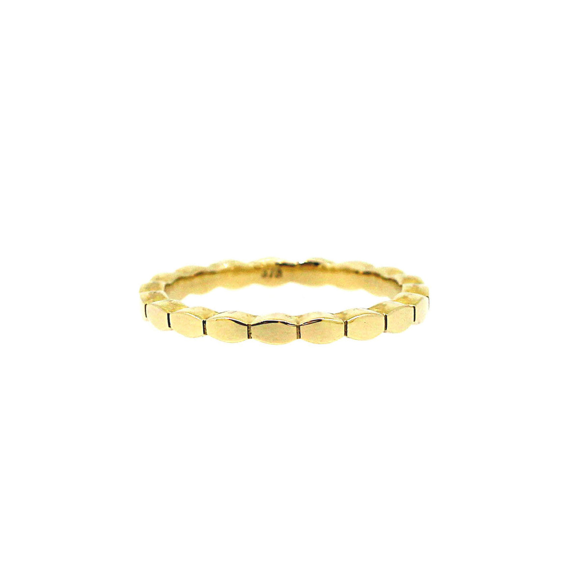 Bali gold stack ring. Perfect for stacking