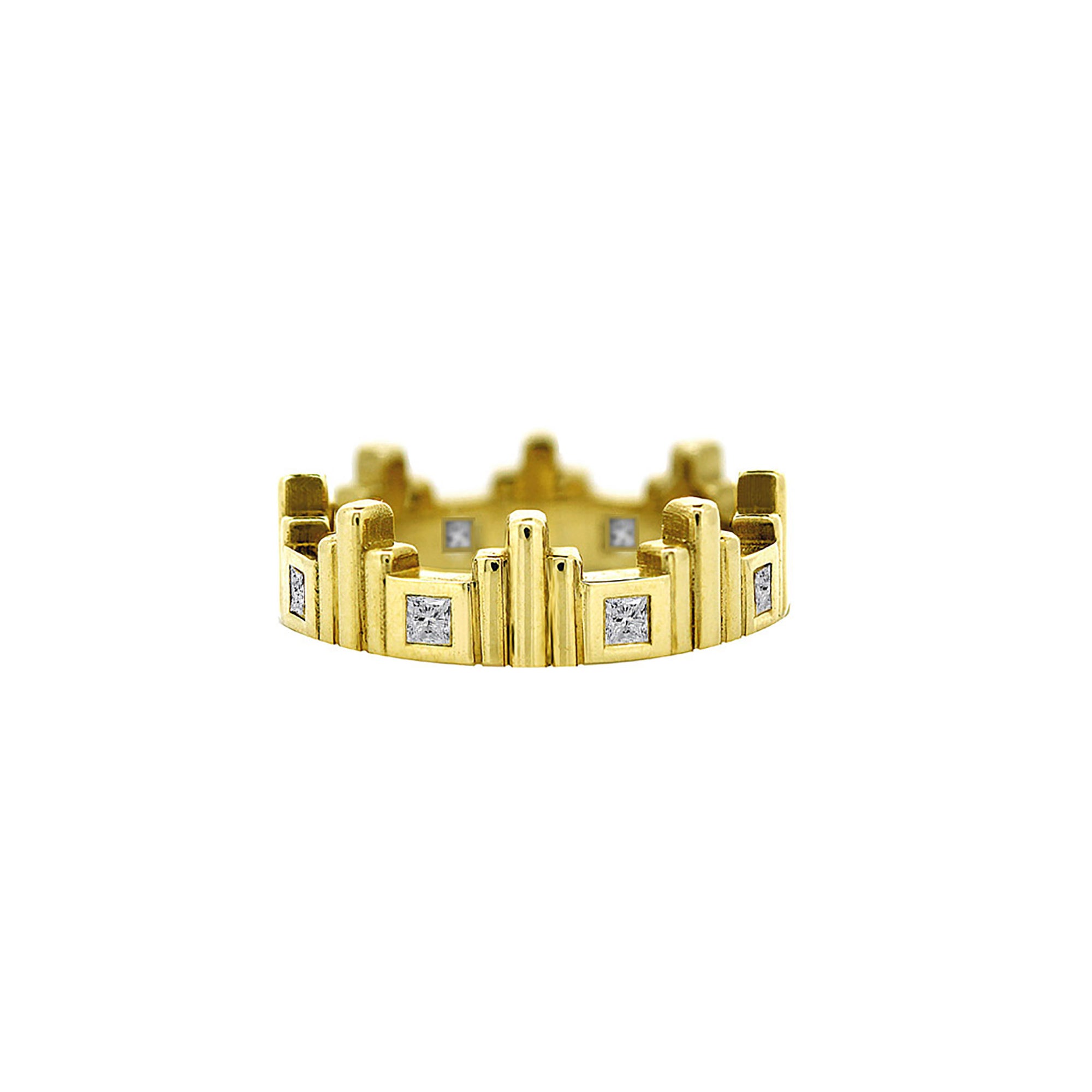 Diamond set Odeon band influenced by Art Deco