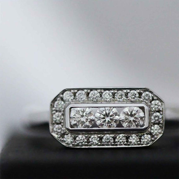 Metro Diamond Engagement Ring