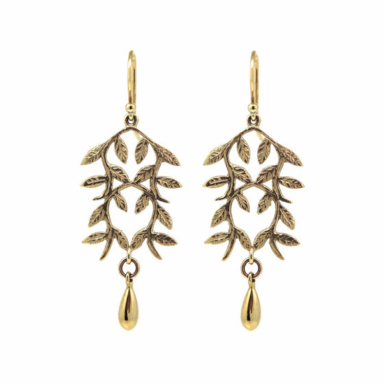 Tuileries gold statement earring