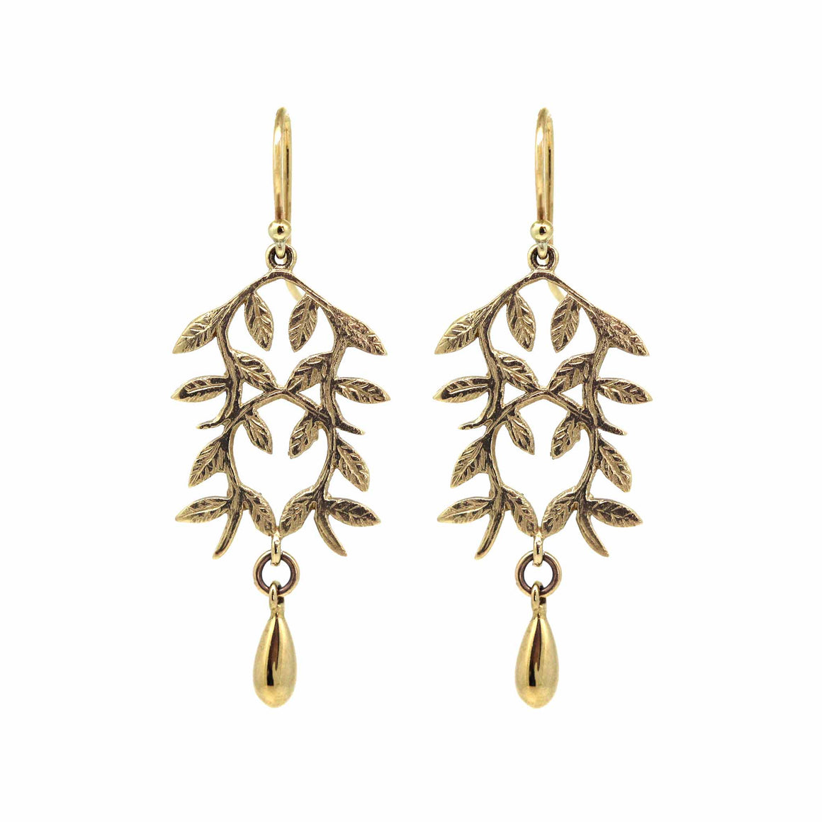 Tuileries gold statement earring