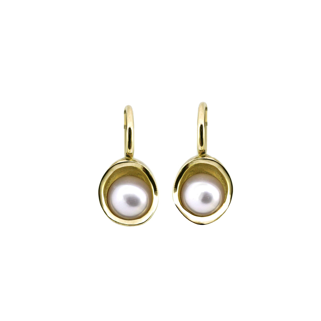 Pearl Bowl earrings