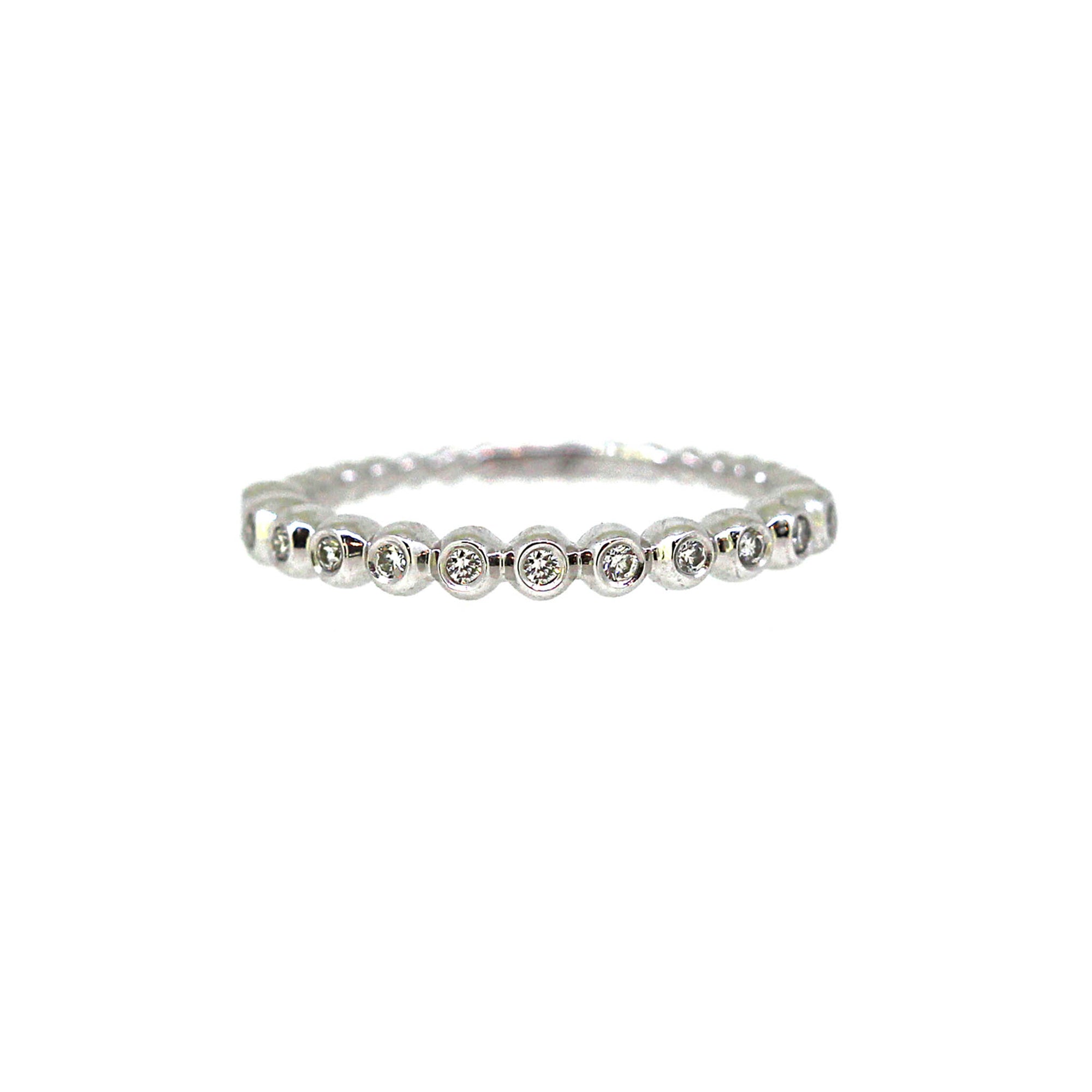white gold diamond ring